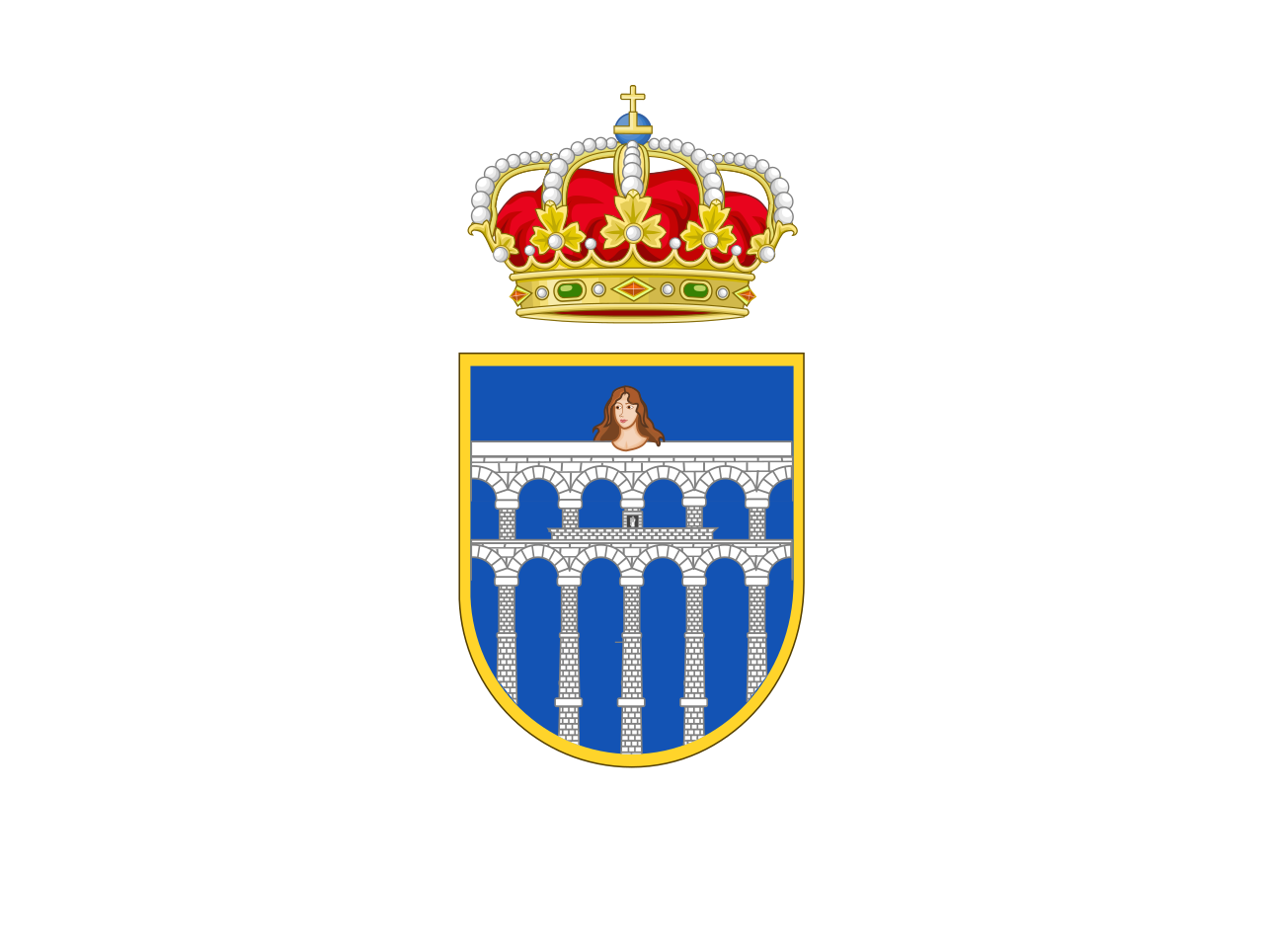 Escudo de la ciudad de Segovia