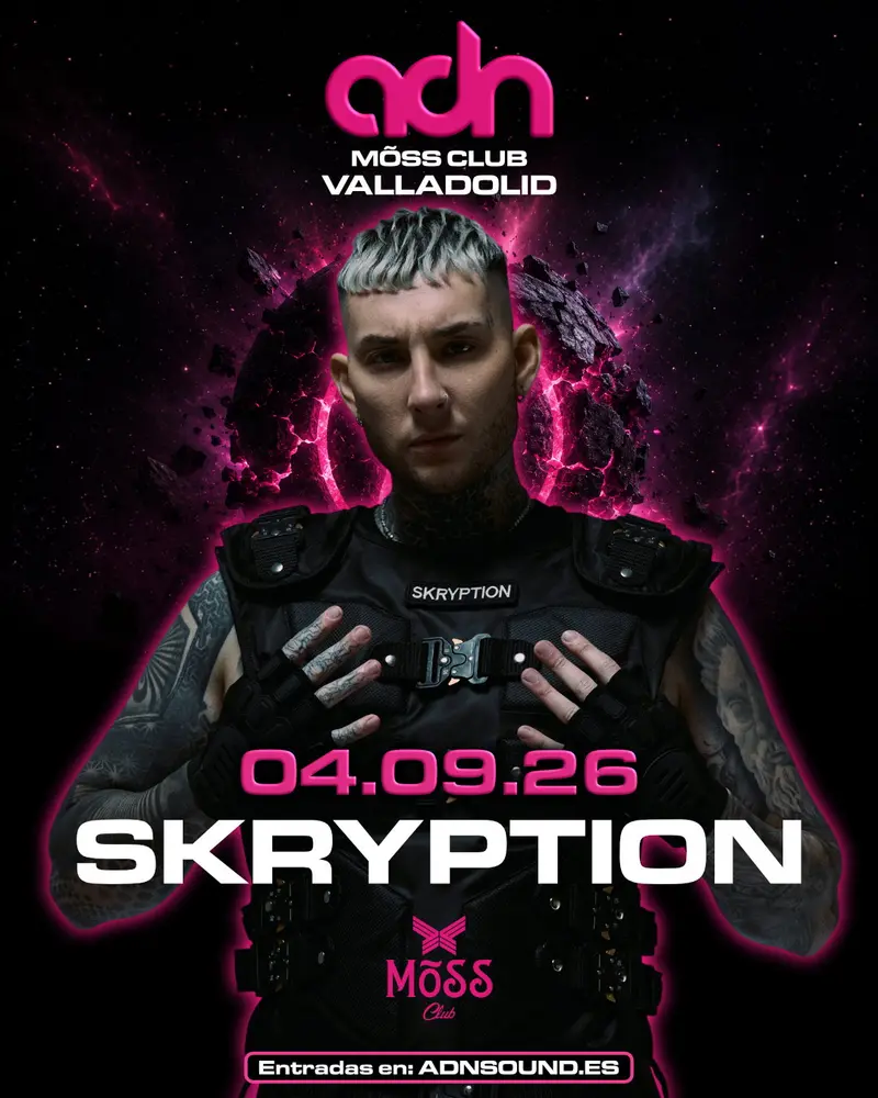 Adn con Skryption en Mõss club Valladolid