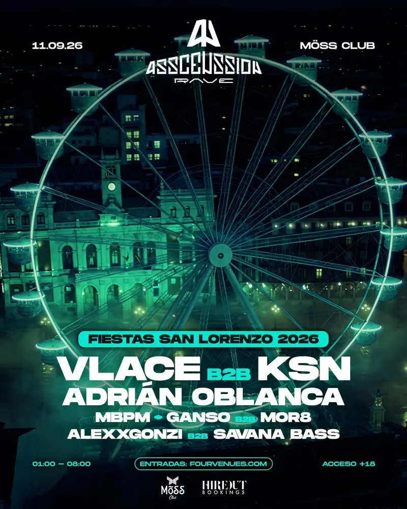 Asscenssion Rave fiestas San Lorenzo 2026