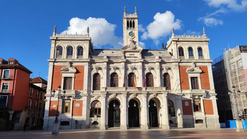 Ayuntamiento de Valladolid en la Plaza Mayor