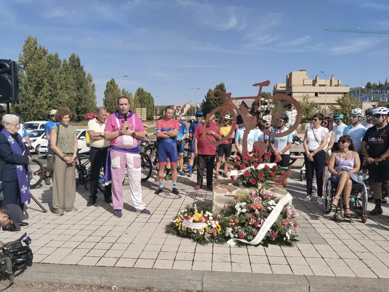Marcha cicloturística en Valladolid