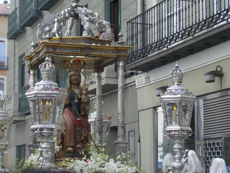 Procesión de la Virgen de San Lorenzo en Valladolid