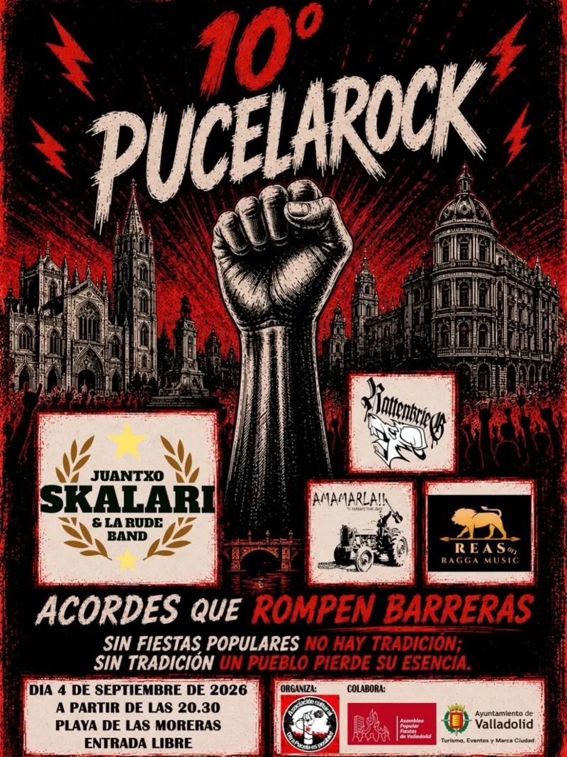 X Pucelarock: Juantxo Skalari & la Rude Band más artistas invitados