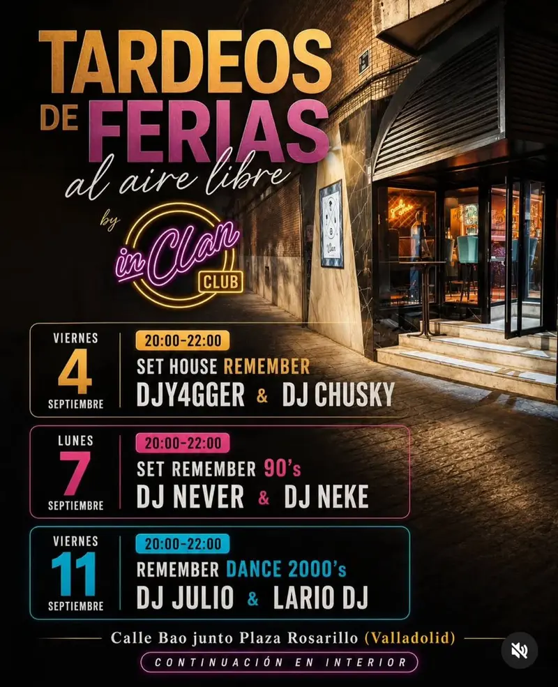 Tardeos de ferias: set house remember
